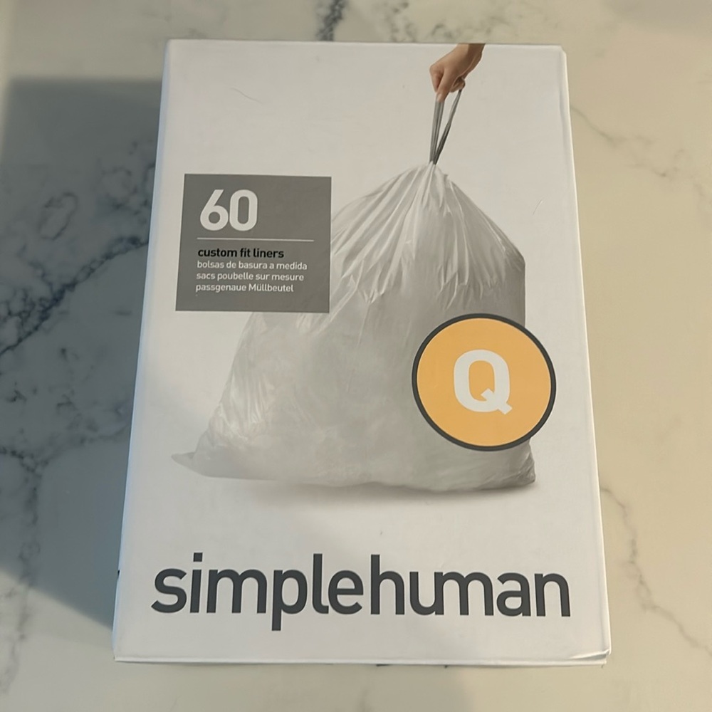Simple Human Size Q Trash Liners
